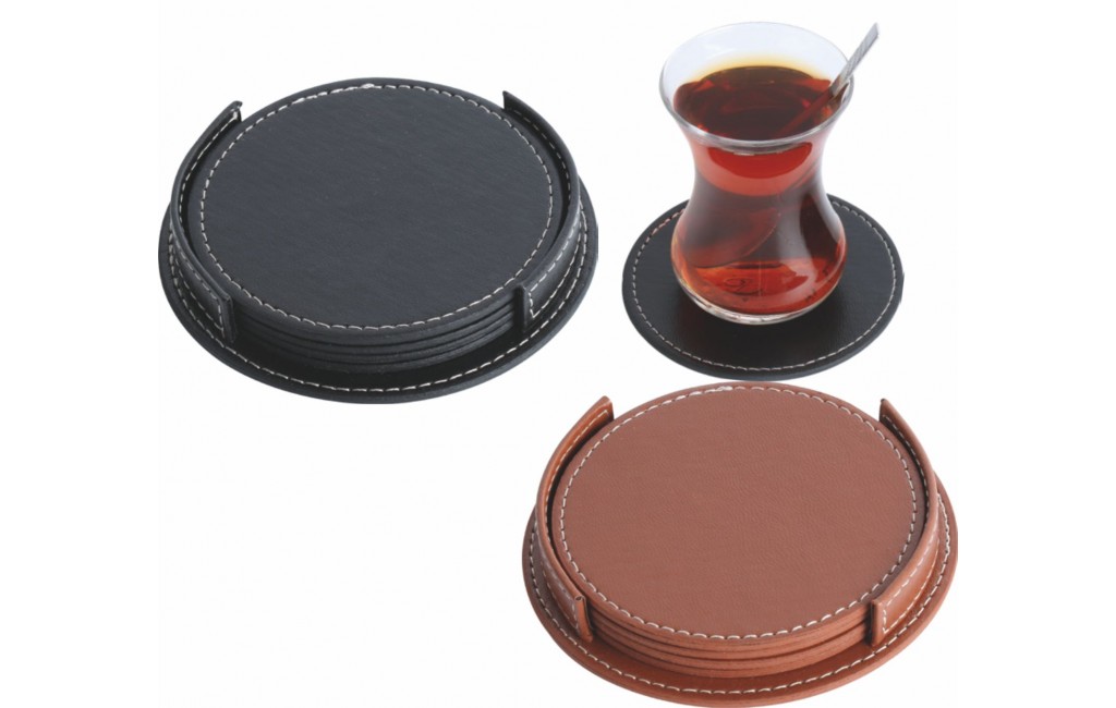Deri Bardak Altlığı